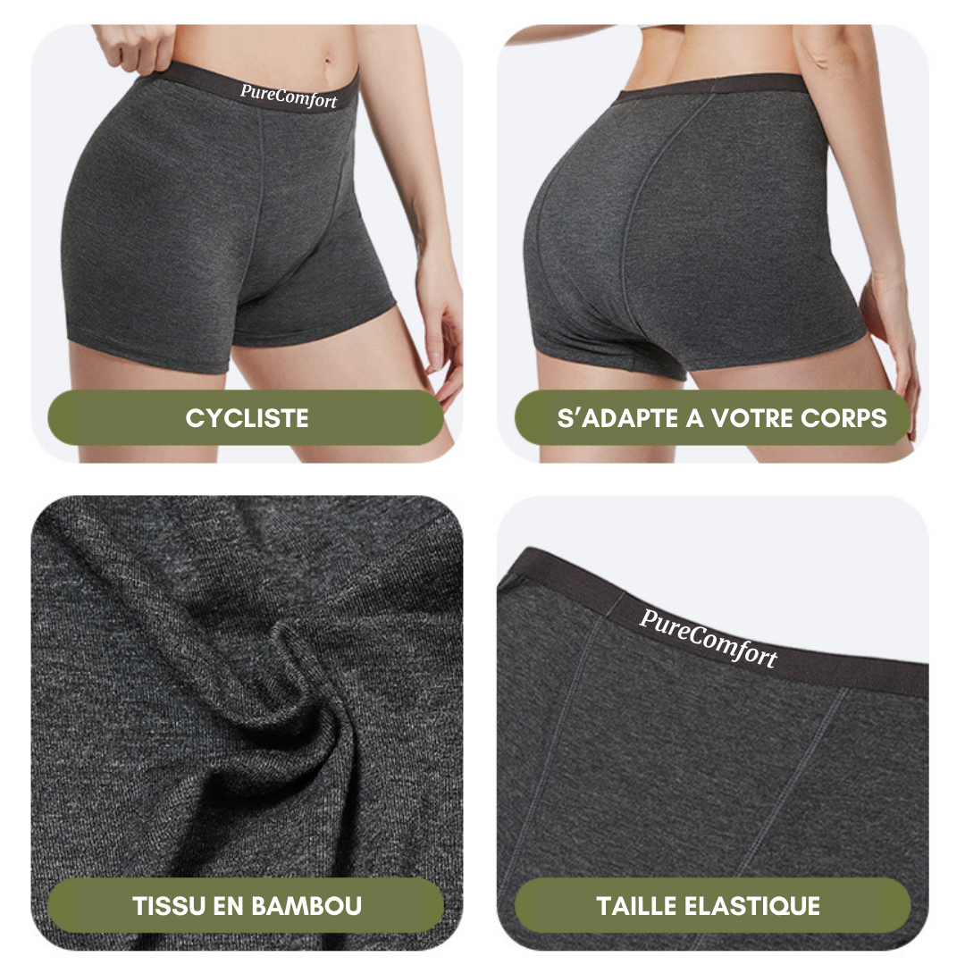 Culotte Menstruelle Taille Haute Flux Abondant (25-40 ml) – Glow